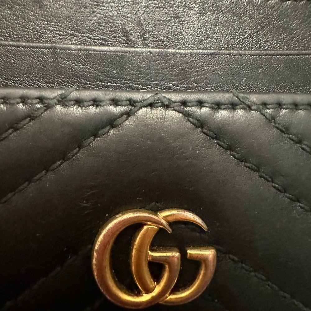 Gucci leather card holder - Picture 3 of 5